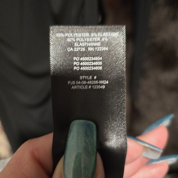 Aritzia Cutout Long Sleeve Maxi Dress – Black, Size XXS/2XS - Picture 2 of 3